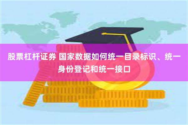 股票杠杆证券 国家数据如何统一目录标识、统一身份登记和统一接口